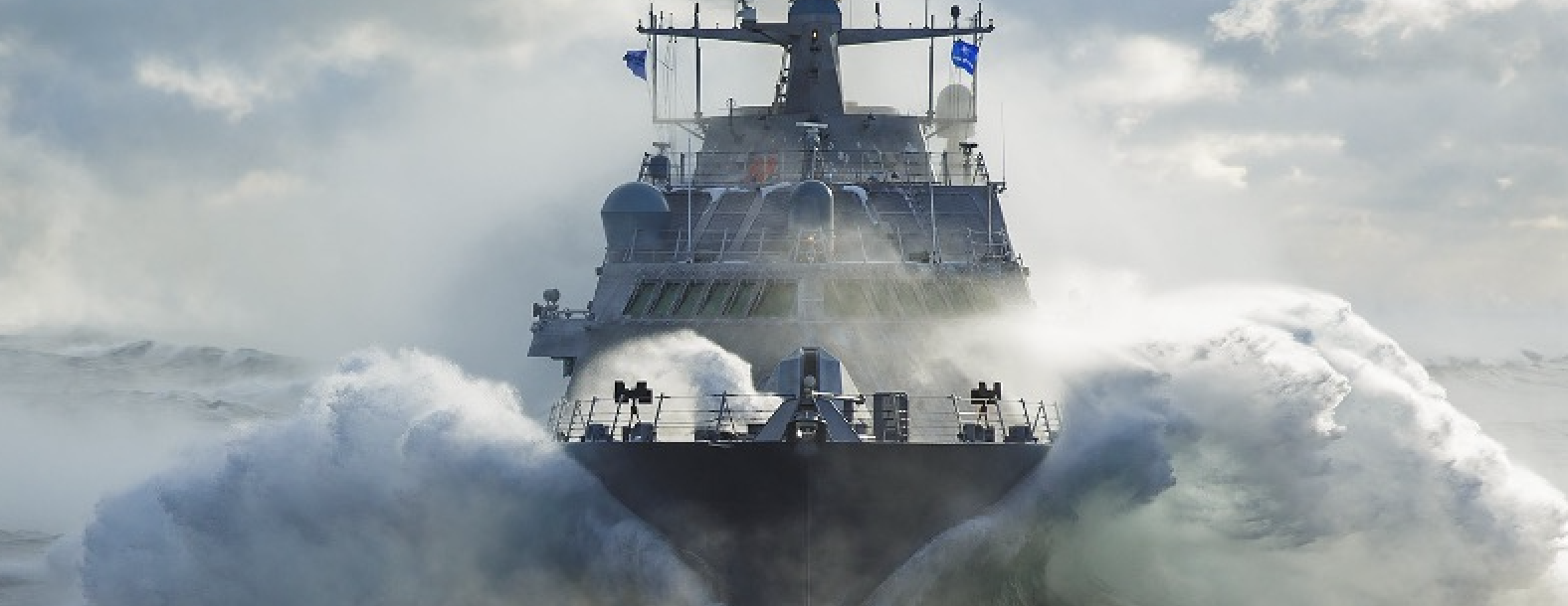 USS Cleveland Welcome Color Guard